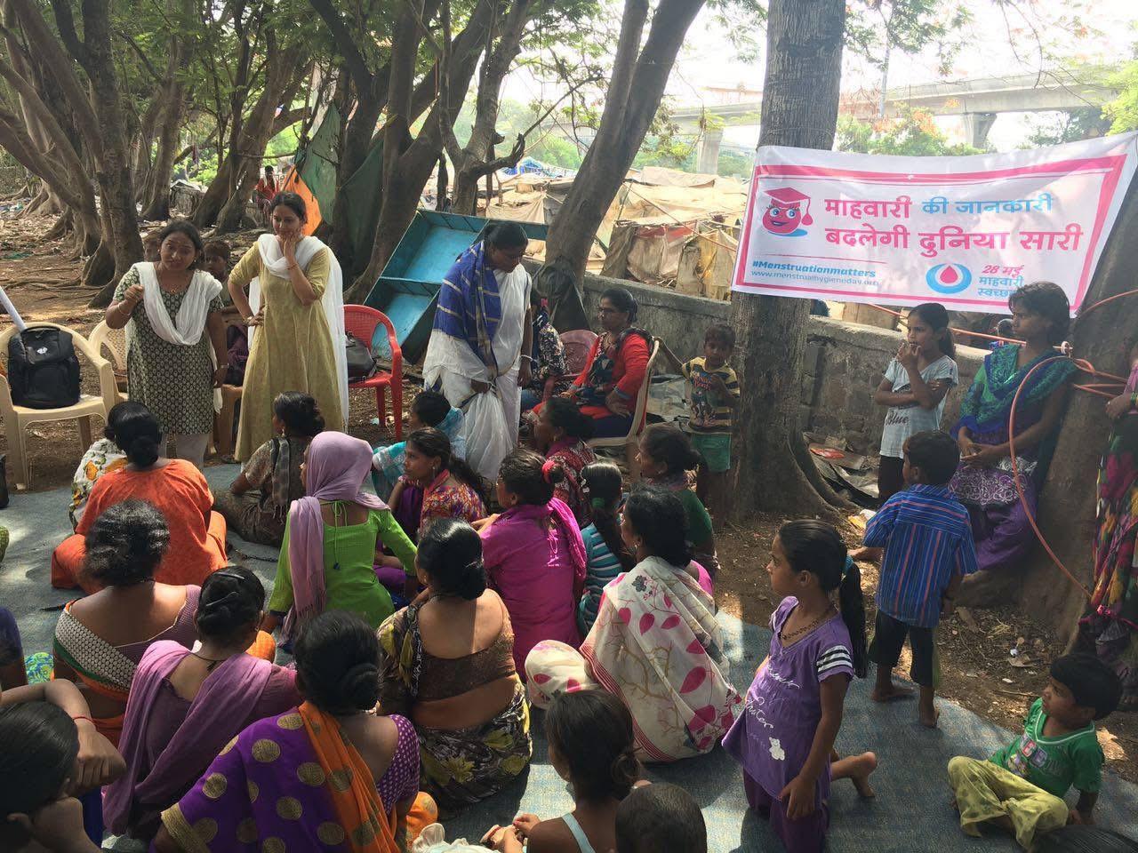 Amodini Foundation volunteer smiling